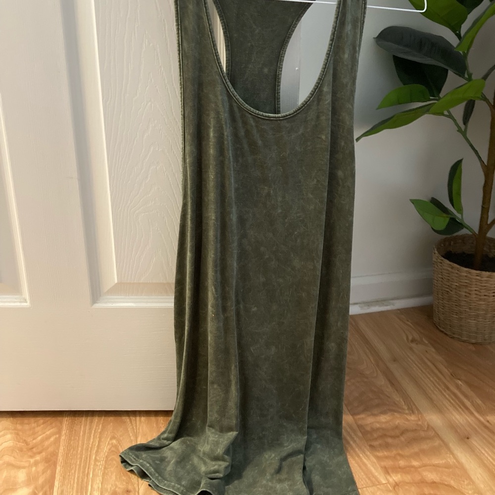 Green dress
